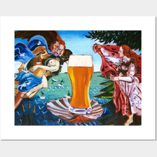 The Birth of Beer Posters and Art